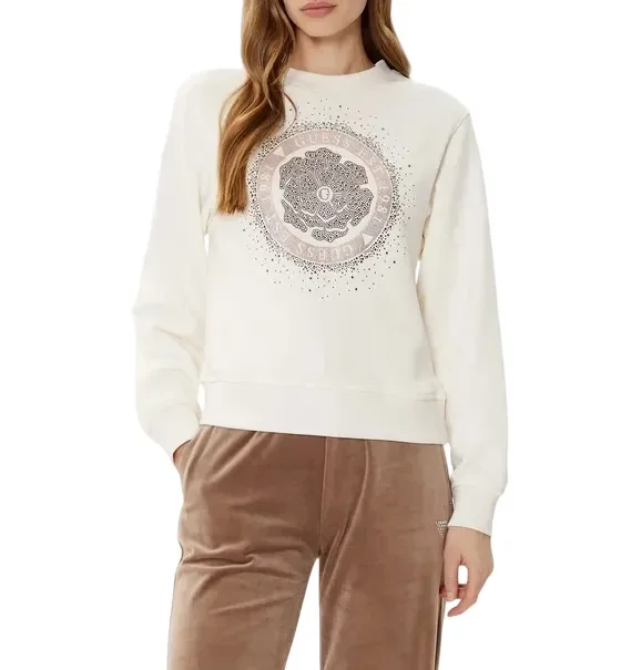 Felpa donna guess art W5RQ05 K7EX1