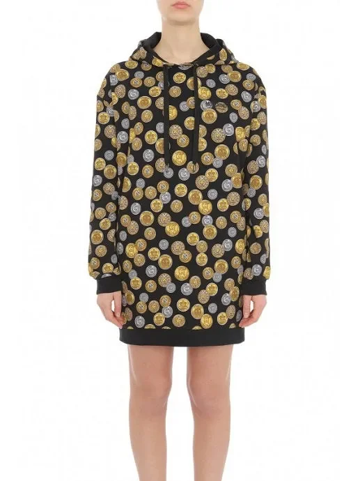 Felpa Donna Moschino Art 1709 9030 A-I 22 Colore Foto Misura a scelta