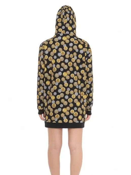 Felpa Donna Moschino Art 1709 9030 A-I 22 Colore Foto Misura a scelta - immagine 3