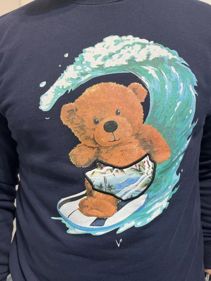 FELPA GIROCOLLO ORSETTO - immagine 2