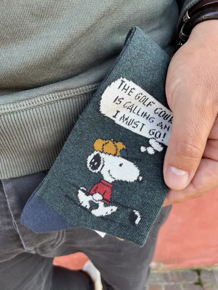 FELPA SNOOPY GOLF - immagine 3