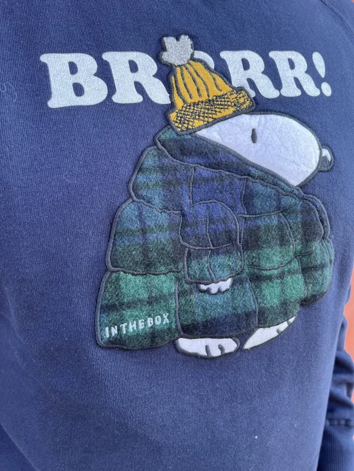 FELPA SNOOPY PUFFER - immagine 2