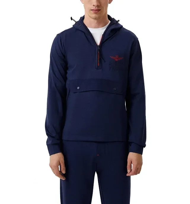 Felpa Uomo Aeronautica Militare Art 222FE1696F421 A-I 22 Colore a scelta Misura a scelta
