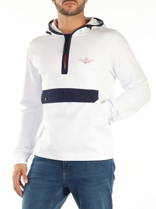 Felpa Uomo Aeronautica Militare Art 222FE1696F421 A-I 22 Colore a scelta Misura a scelta - immagine 3