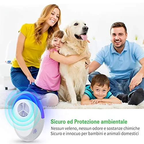 Fenvella Repellente Ultrasuoni, Versione Aggiornata di Antizanzare… - immagine 3