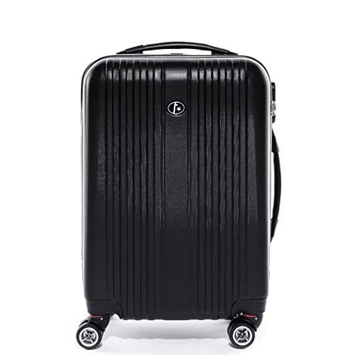 FERGÉ Trolley bagaglio a mano TOLOSA – Valigia rigida CABINA 55 cm, Nero - immagine 2