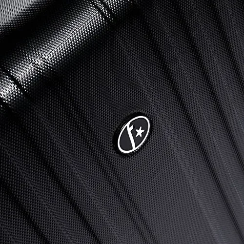 FERGÉ Trolley bagaglio a mano TOLOSA – Valigia rigida CABINA 55 cm, Nero - immagine 3