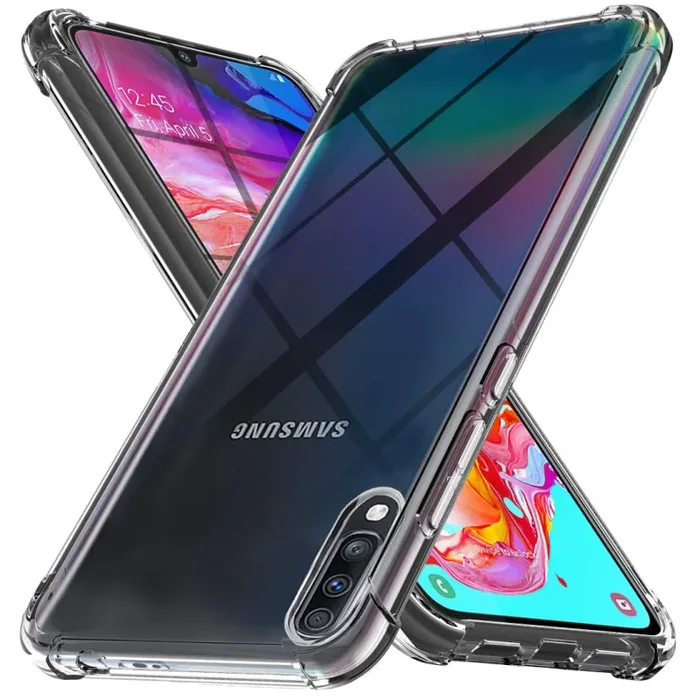 Ferilinso Cover per Samsung Galaxy A70 Cover, A70, Trasparente Vendita calda online