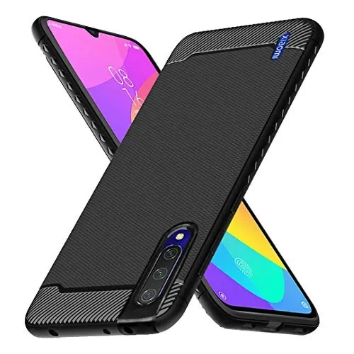 Ferilinso Cover per Xiaomi Mi 9 Lite, Custodia Protettiva Antiurto Nero Online ora