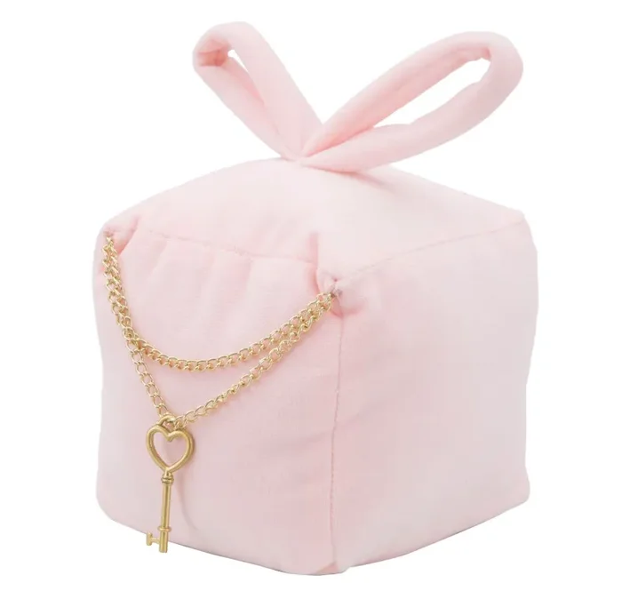 Ferma Porte Square Rosa 14,5x14x20 cm in Cotone Vendita calda online - immagine 3