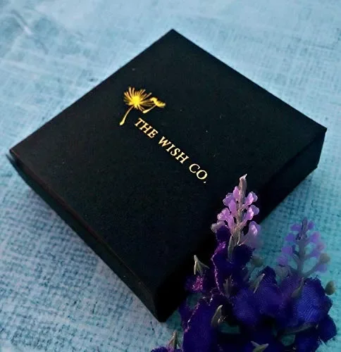 Festa della mamma Ciondolo cuore in oro rosa collana di tarassaco Catena… - immagine 3