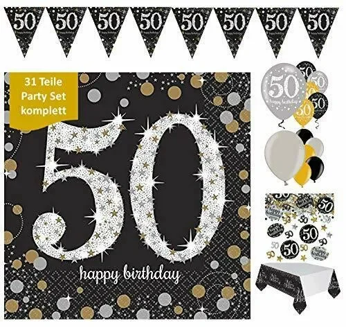 FesteFeiern, decorazione per il 50° compleannoSet di completo…
