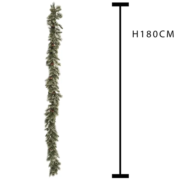 Festone Dorato 200 Tips H270 cm Oro - immagine 2