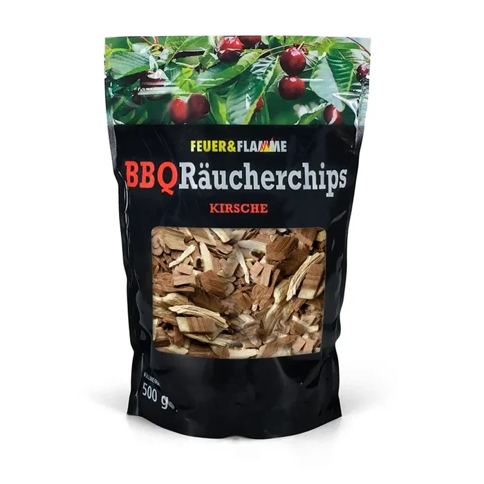 Feuer & Flamme Cherry Chip di Fumo per la Gran Sapore Peso: 500g, ciliegia