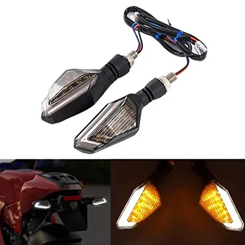 FEZZ Frecce LED Moto Universali Indicatori Di Direzione ambra+bianco Vendita online