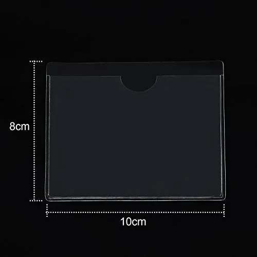 FGF-EU Trasparente Autoadesivo Supporto per il permesso di parcheggio… - immagine 2