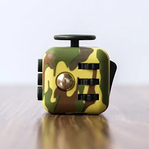 Fidgetarian – Cubo anti-stress con 6 diverse funzioni, mod. V2, alta…