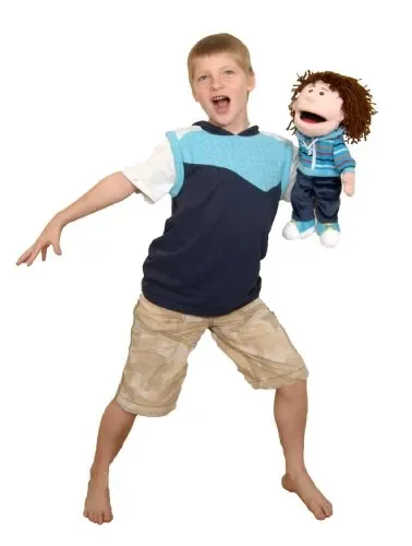 Fiesta Crafts T-2419 – Marionetta, Ragazzo multicolore - immagine 2