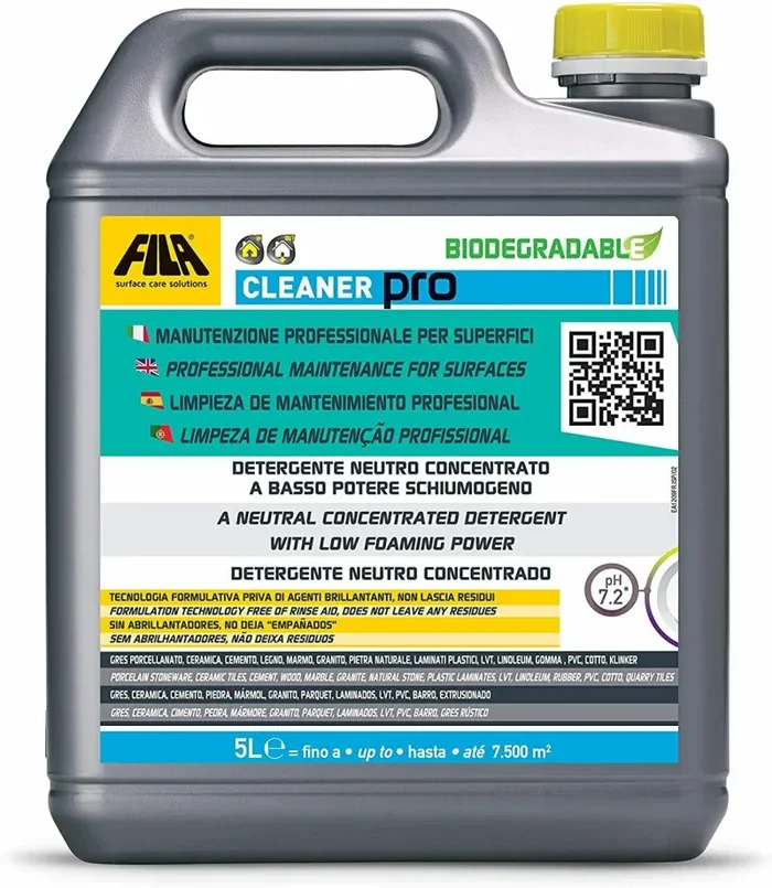 FILA Surface Care Solutions 60500005ITA Detergente Universale 5 Litri Moda
