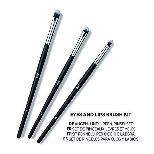 FIND – Set occhi e labbra – Pennelli per sfumatura di precisione, sfumatura… - immagine 2