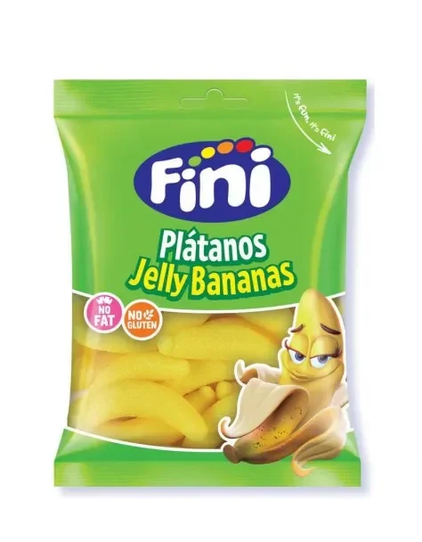 Fini Caramelle Gommose Banana Zuccherata 90 Gr