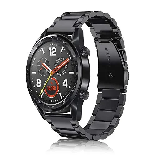 FINTIE Cinturino per Huawei Watch GT/GT 2 / GT Active/GT Elegant *Nero