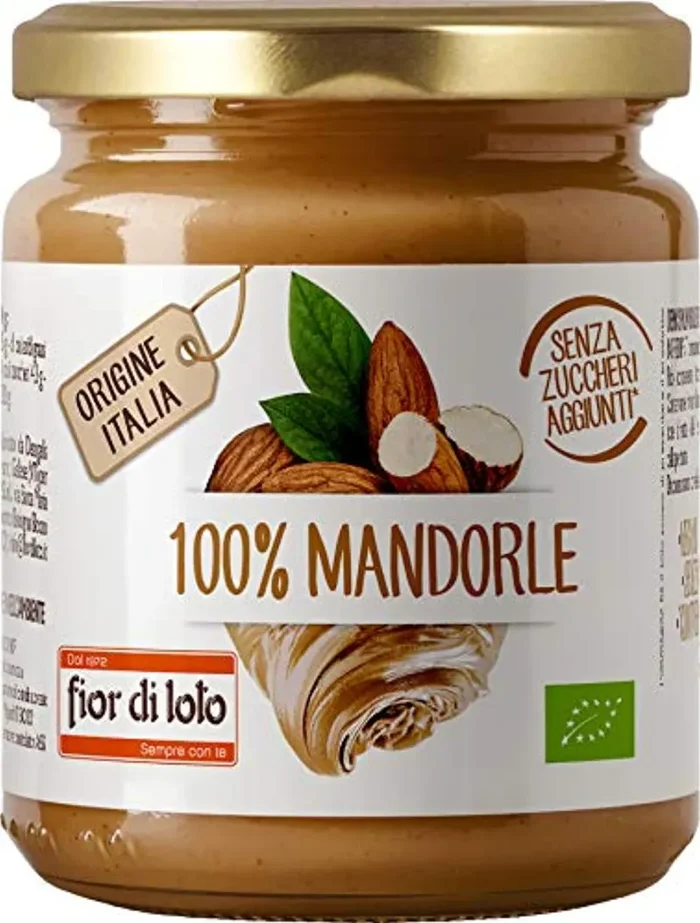 Fior di Loto Crema di Mandorle Tostate, 200g