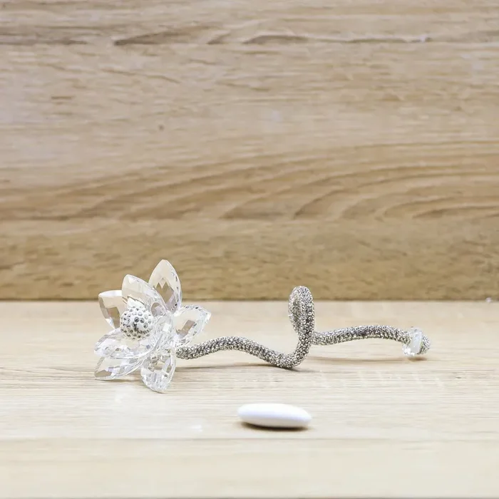 Fiore Cristallo con Stelo Lungo Debora Carlucci