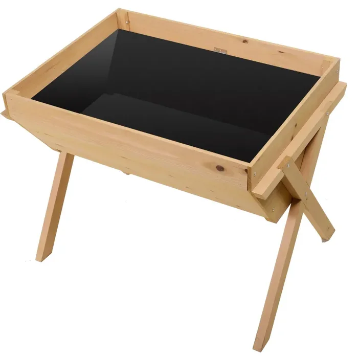 Fioriera Aiuola Rialzata per Piante 100x70x80 cm in Legno In saldo