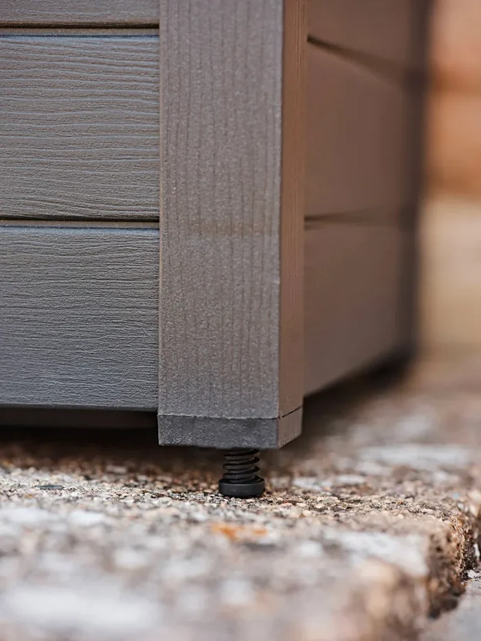 Fioriera da Giardino 100x42x40 cm in Polipropilene Trama 002 Snow Bianco Neve - immagine 3