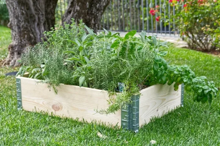 Fioriera da Giardino 80x60xH20 cm in Legno di Pino Grezzo In saldo