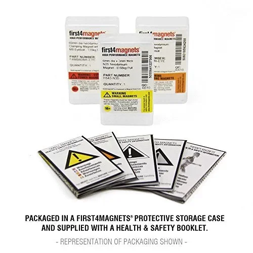 first4magnets FR723012F-1 – Magneti ad anello Y30BH, dimensioni: 72 x 30 x… - immagine 2
