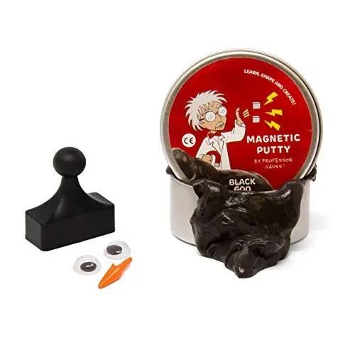 First4magnets MAGPUT-GO-1 – Stucco magnetico e cubo, Nero