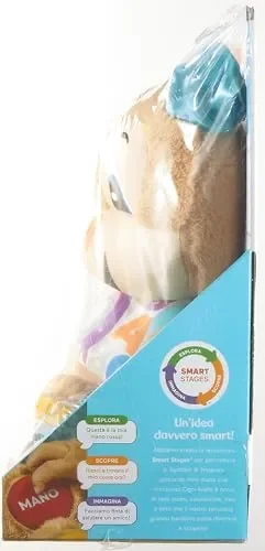 Fisher-Price – Il Cagnolino Smart Stages Ridi & Impara, morbido peluche educativo per imparare le prime paroline, con 75+ canzoni, luci e melodie, 6+ mesi, Versione italiana, FPM51 - immagine 3