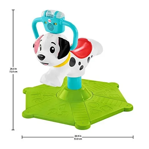 Fisher-Price- Cagnolino Saltella e Gira, Insegna Numeri, Colori e Tanto… - immagine 2
