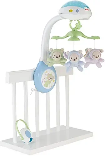 Fisher-Price CDN41 Giostrina degli Orsetti, Proiettore di Luci e Suoni per…