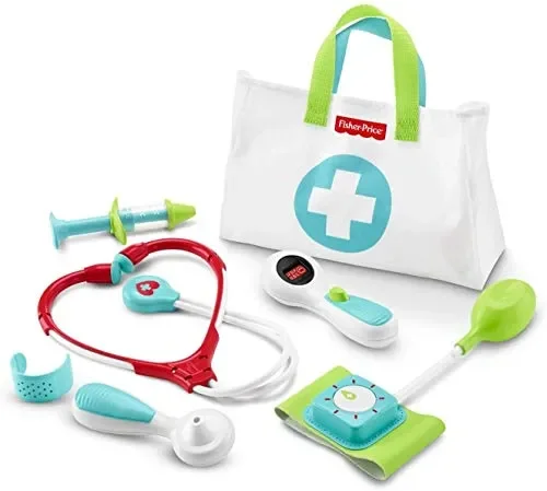 Fisher Price-DVH14 Medico Tasche, Multicolore, DVH14