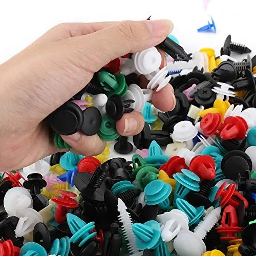 Fissaggio per Paraurti, 500Pcs Clip di Ritegno Porta Auto Universale - immagine 2
