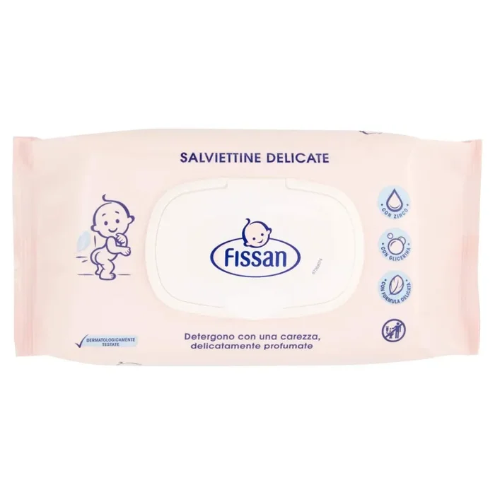 Fissan Salviette Delicate per Bambini e Neonati, 65 Pezzi