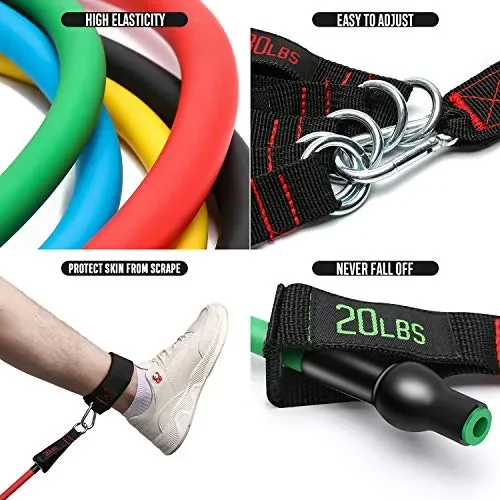 FitBeast Bande Elastici Fitness, Fasce per Allenamento Elastico Fitness Fino… Sconti - immagine 2