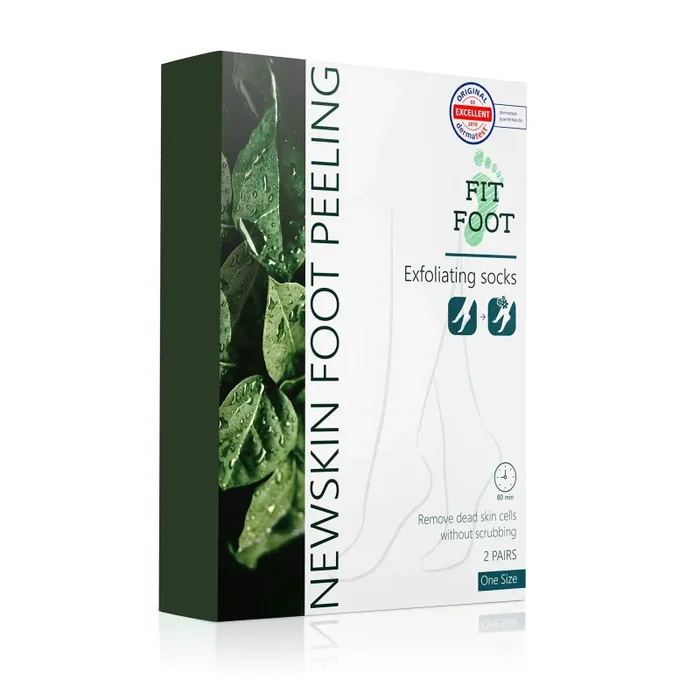 FitFoot maschera piedi esfoliante baby foot peeling calzini Verde