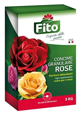 Fito 3Kg Concime Rose Granulare, Verde, 3 kg Vendita online