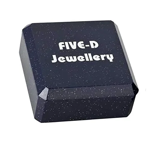 FIVE-D – Orecchini da bambina, a forma di delfino, in argento Azzurro - immagine 2