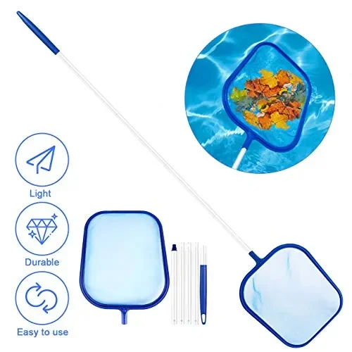 Fixget Rete Pulita per Piscina, Piscina Skimmer, Foglia atterraggio…