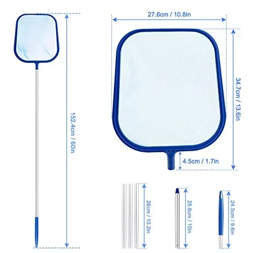 Fixget Rete Pulita per Piscina, Piscina Skimmer, Foglia atterraggio… - immagine 3