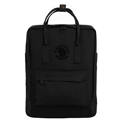 Fjallraven Re-Kånken, Zaino Unisex Taglia Unica (38 x 27 x 13 cm), Black Vendita online