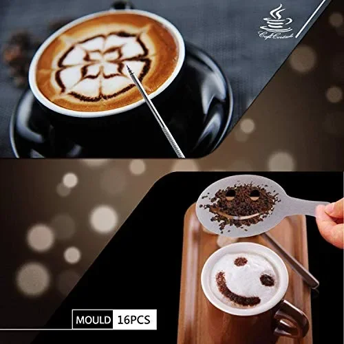 FlamGen Bricco per Latte in Acciaio Inox, Brocca Schiuma di 900ml/32oz In saldo - immagine 2