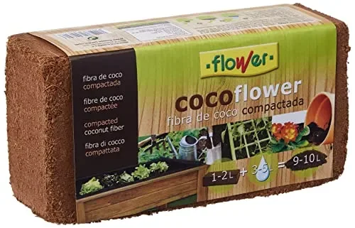 Flower 80070 – Blocco di Fibra di Cocco Desidratada Cocoflower (650G-9L) Vendita calda