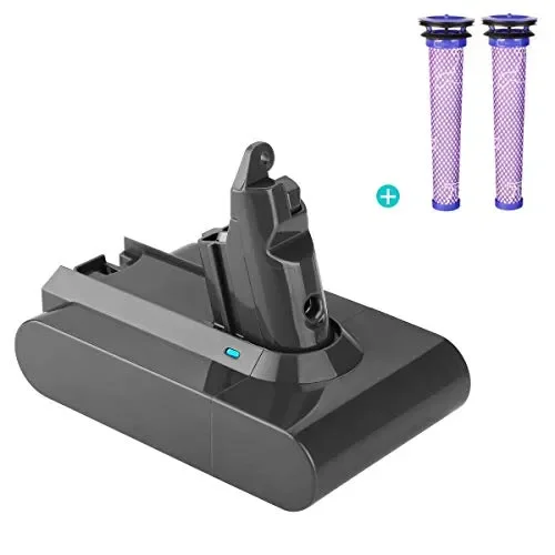 Flylinktech 3000mAh 21.6V Dyson V6 Li-ion batteria di sostituzione per