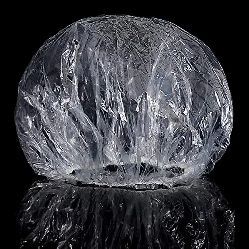 Fodlon Cuffia per doccia, 100 pezzi di cuffia doccia monouso in plastica… - immagine 2